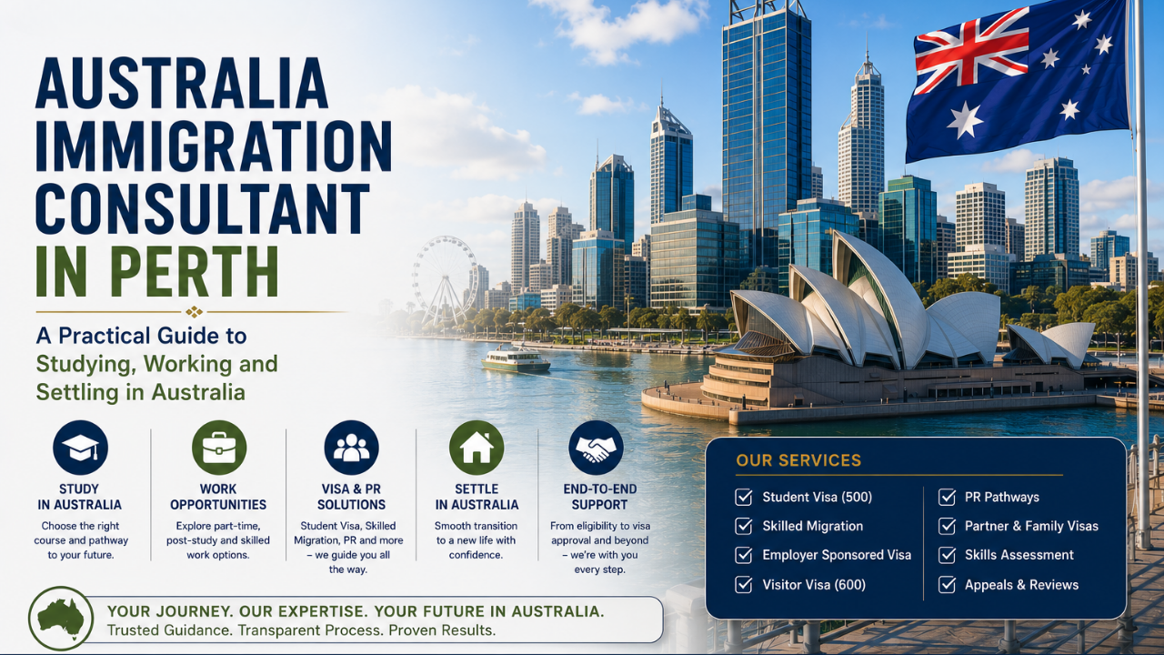 Australia immigration consultant in Perth providing professional visa guidance